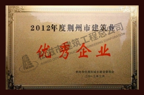 2012优秀企业